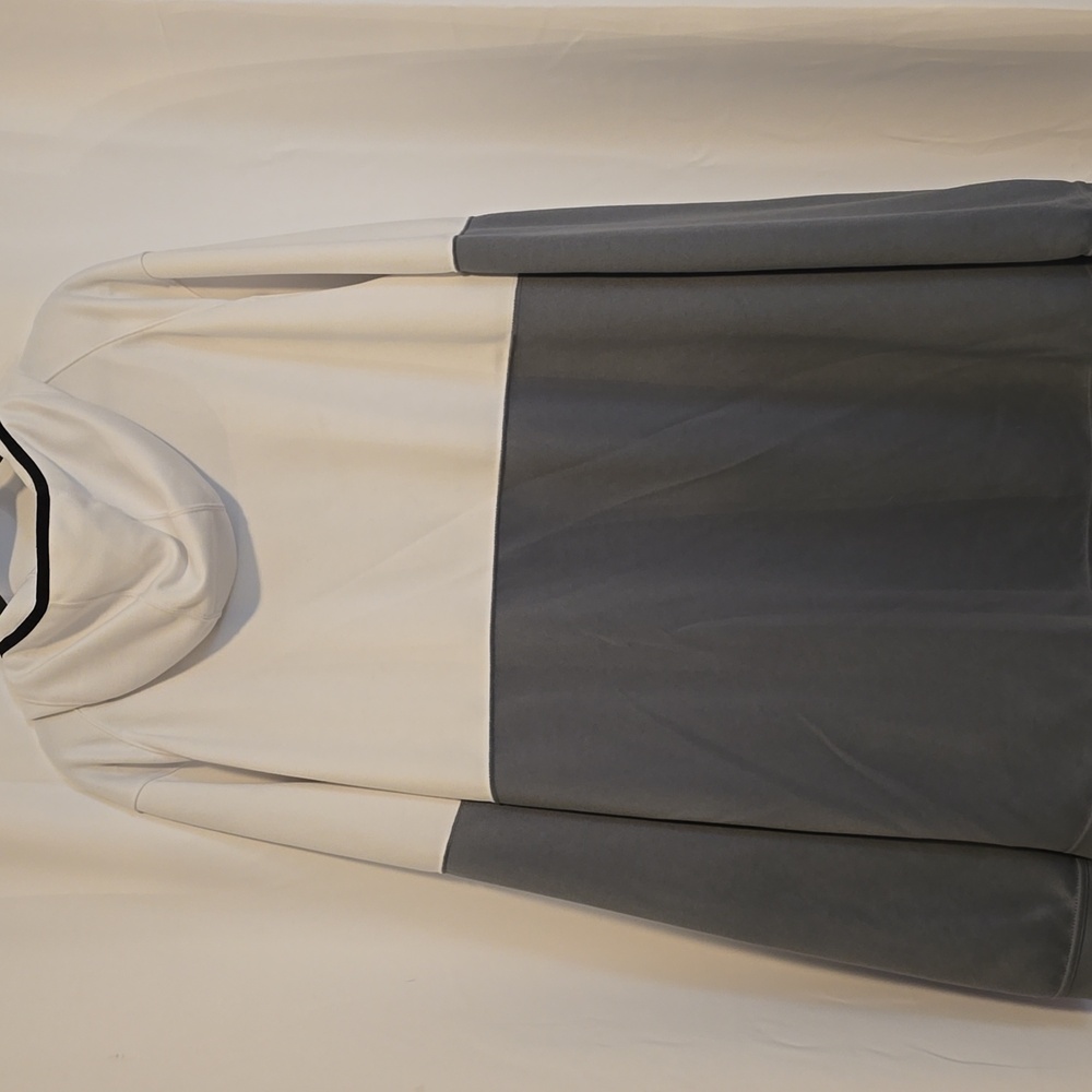 Nike Gray and White Pullover Hoodie - Picture 5 of 5